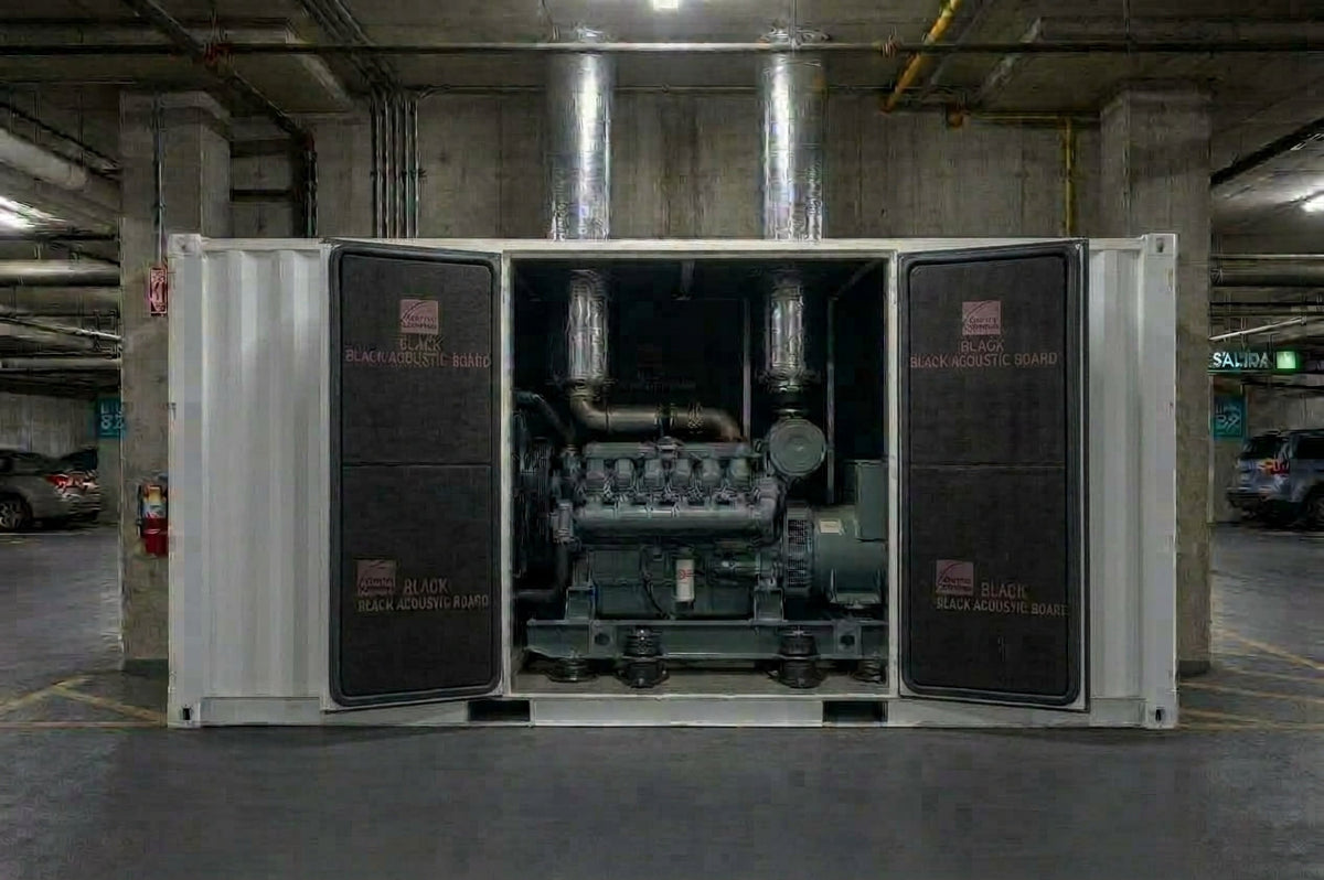 ¿Puede una Cabina Insonorizada o Cuarto de Máquinas seguir generando ruido después del tratamiento acústico?