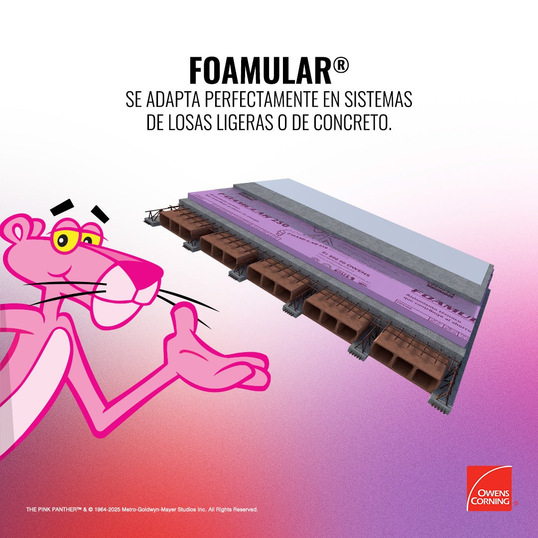 Paneles Aislantes Térmicos 2" - Paquete de 5 (48x96 x2 pulgadas)