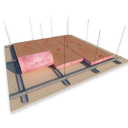 Paquete de 2 Rollos Fibra de Vidrio Termoacústica 2.5" - (2.5" x 24" x 600" pulgadas)