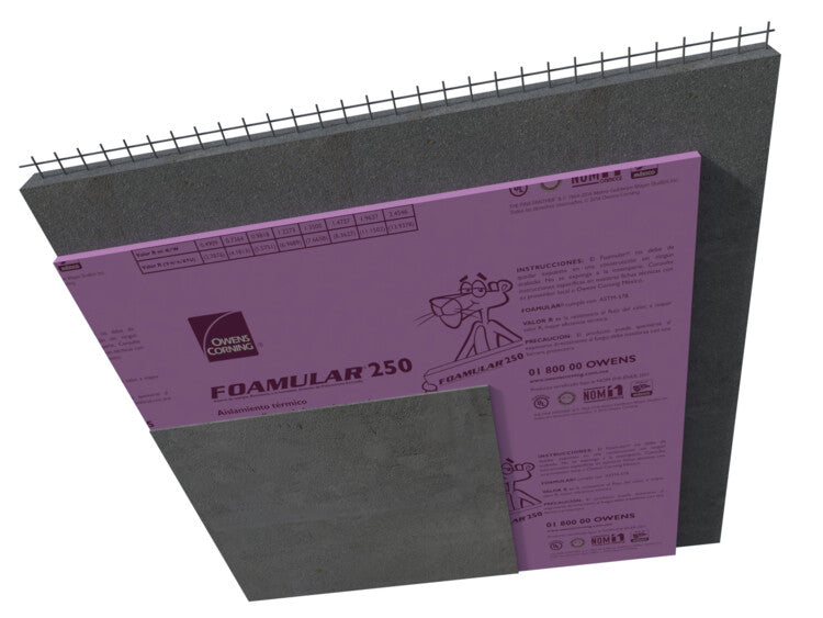 Paquete de 5 Paneles de aislamiento Termo Acústico 1"