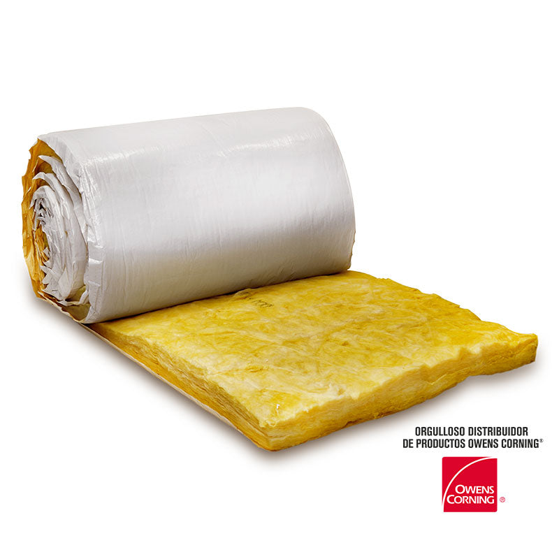 Rollo Fibra Mineral 4" - Aislamiento Industrial (72" x 600")